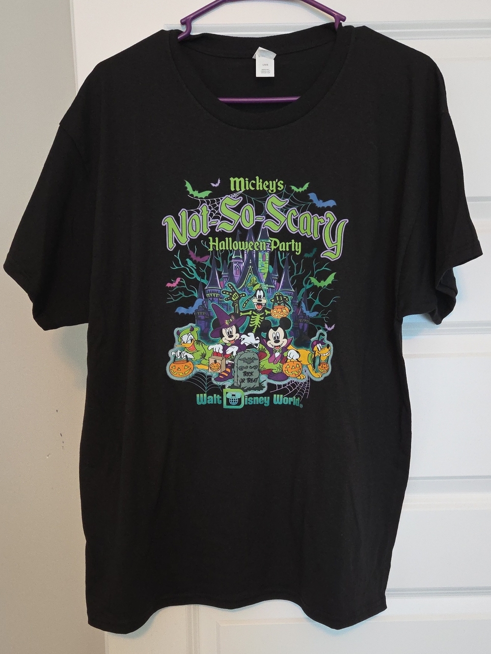 T-shirt with Mickey's Not-So-Scary Halloween Party design